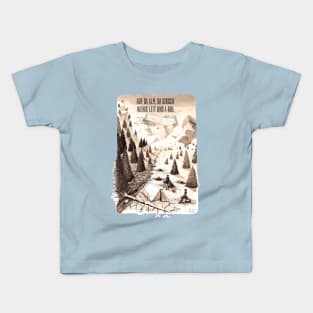 Mountain meditation - resonance Kids T-Shirt